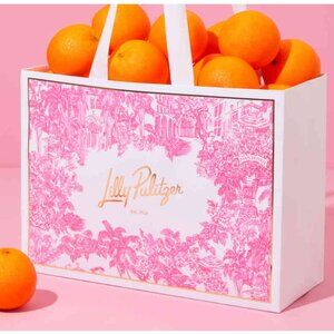 Lilly Pulitzer 65th Anniversary Palm Beach Toile Large Shopping Bag